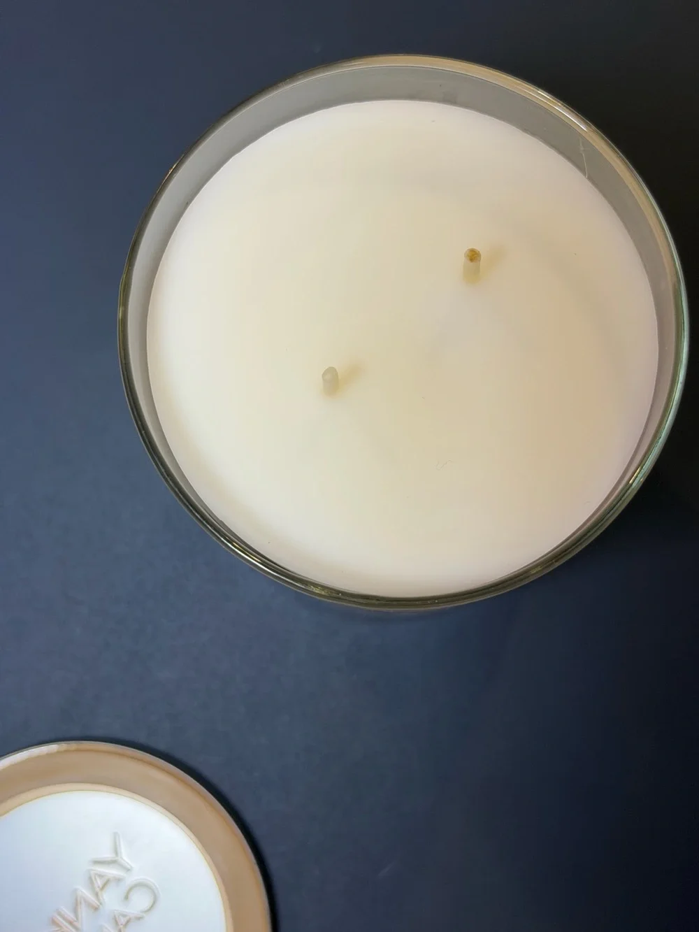 BRAND NEW Yankee Candle White Jar Chocolate Chip Cannoli Scented Candle
